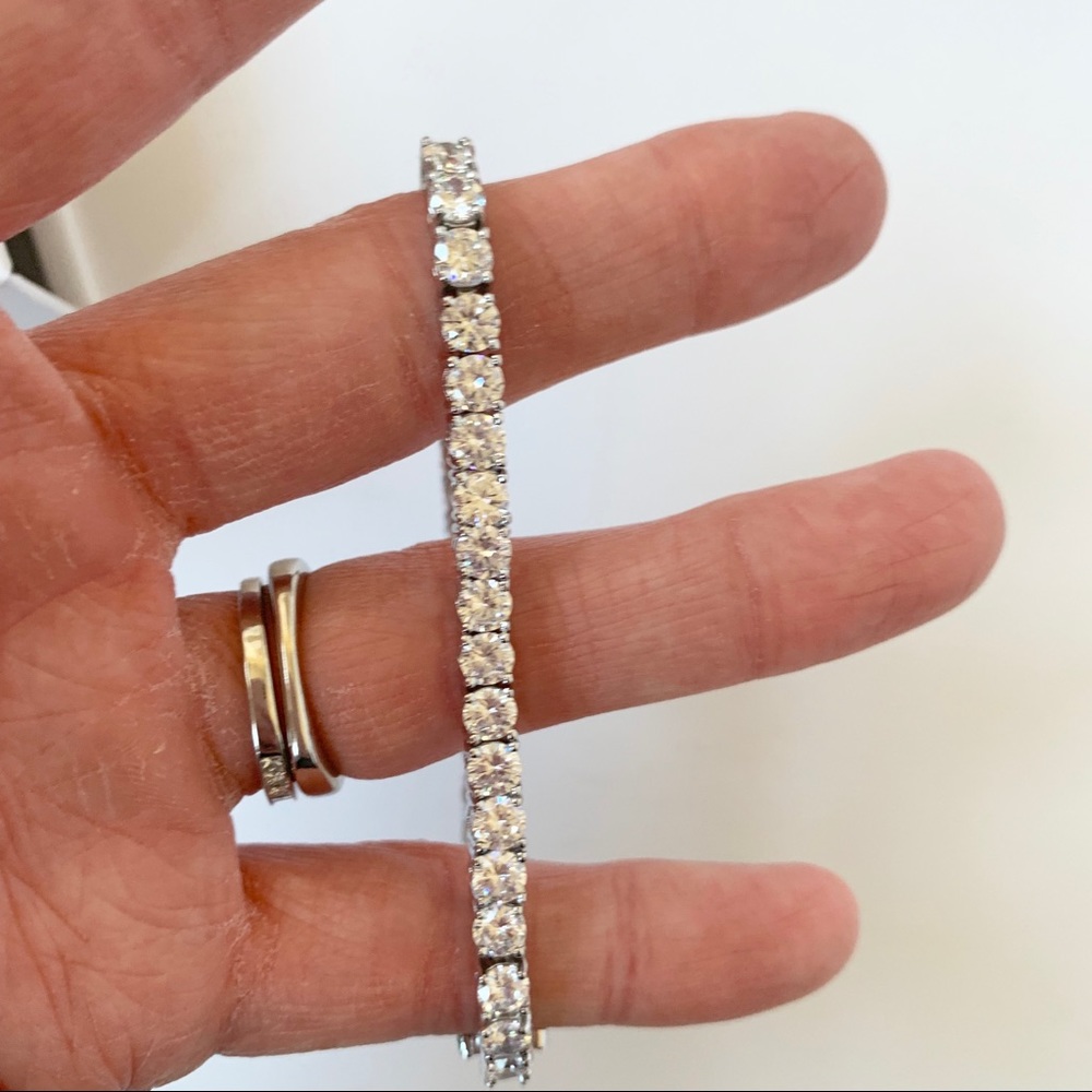 Valentine’s Cate & Chloe Silver Tennis Bracelet